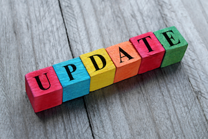 
		Colorful wooden blocks form the word Update.
	